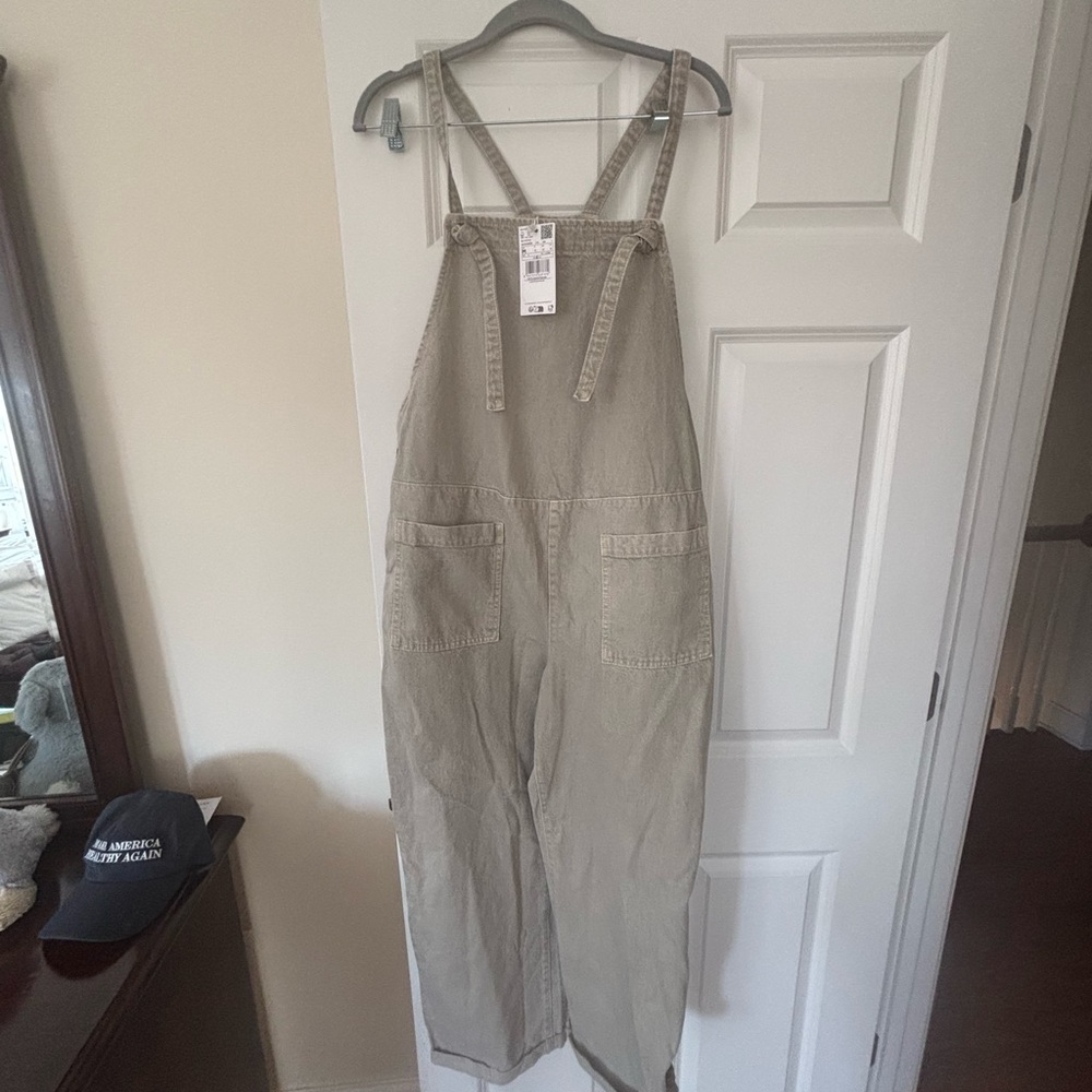 Mango Tan Jumpsuit